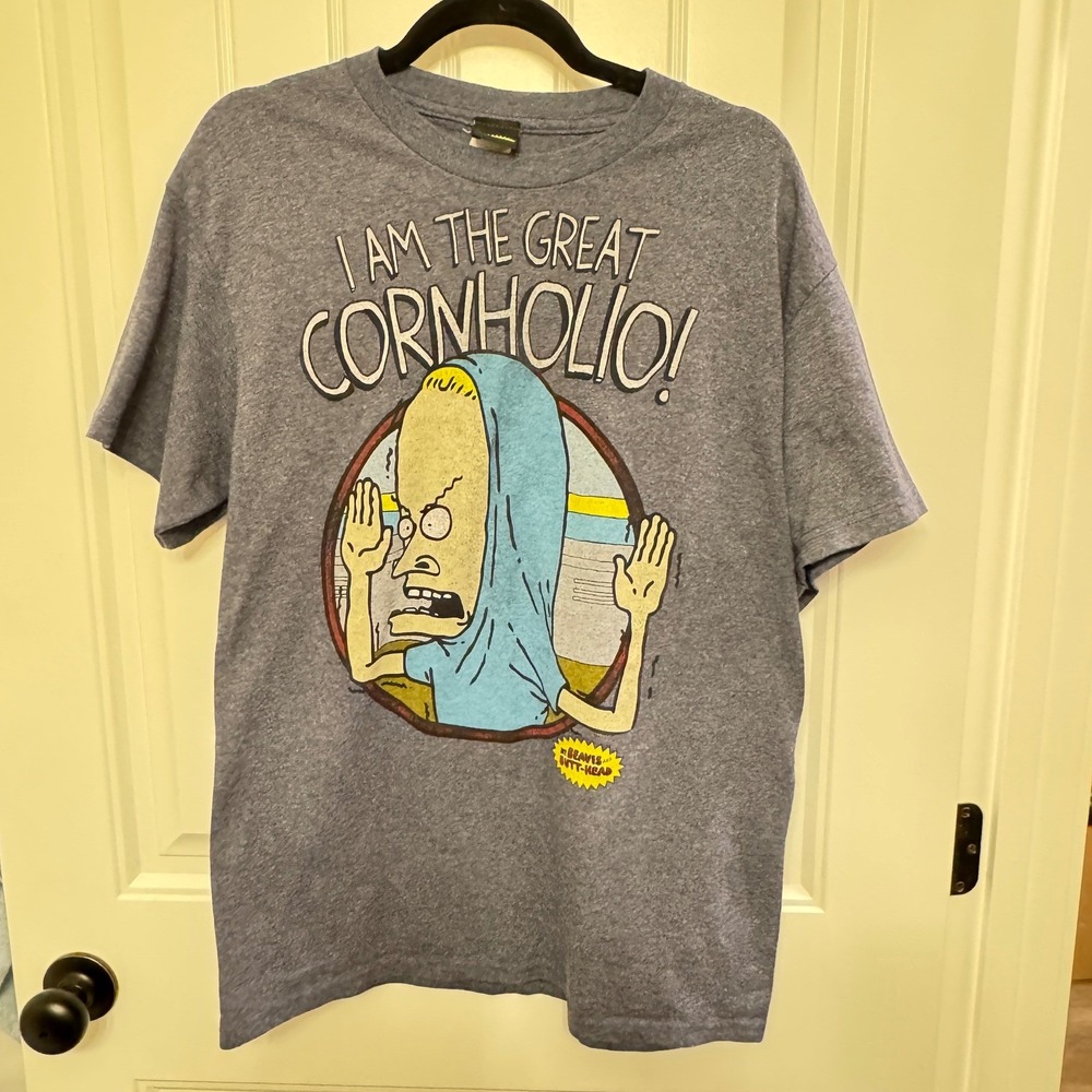 Beavis and Butt-Head The Great Cornholio T-Shirt MTV Fifth Sun 2011‎